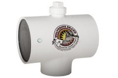 4" Super Wolverine Sewage Odor Control Vent Filter with End-of-Service-Life Indicator