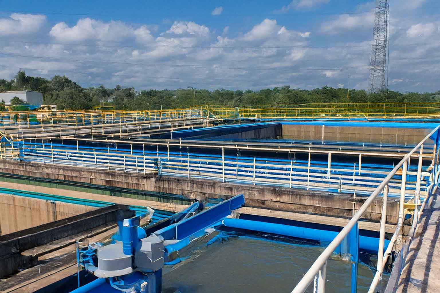 Wastewater Processing Odor Control