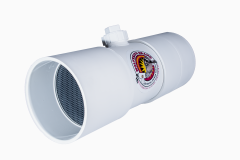 WVI6 - Activated Carbon Inline Septic Vent Odor Filter - 6"