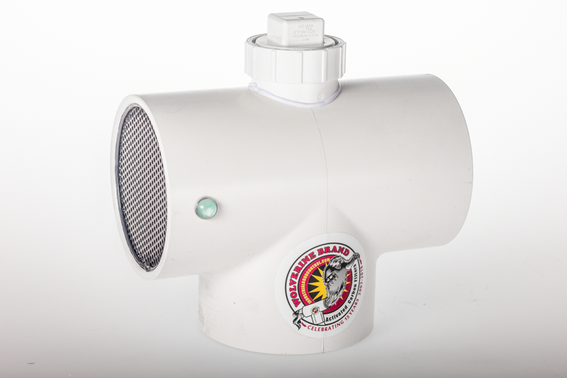 HD - Heavy-Duty Activated Carbon Septic Vent Odor Filter - Now with End-of-Service-Life Indicator