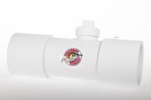 WVI - Activated Carbon Inline Septic Vent Odor Filter - 1.5"-4" - Now with End-Of-Service-Life Indic